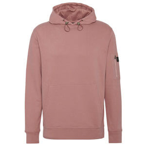 Barbour International Ewan Vintage Pink Hoodie